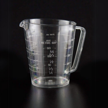 Romax Clear Plastic 250ml Measuring Jug