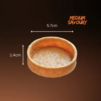 Savoury Medium Tart Shells Round 5.7cm 20 Pack