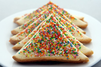 Fairy Bread Made With Hundreds & Thousands