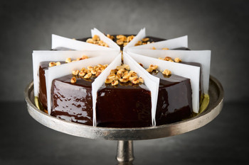 Looma's Pre-Sliced Chocolate Truffle Cake (GF)