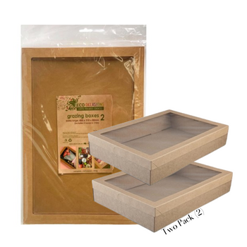 Extra Large Kraft Grazing Box 2 Pack