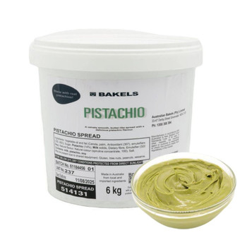 Bakels Pistachio Spread 6kg ready-to-use spread