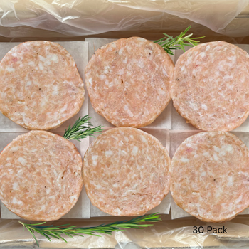 Gourmet Chicken Burger Patties 30 Pack