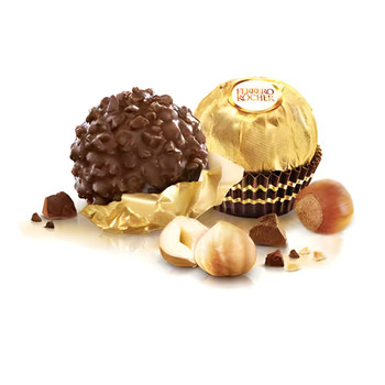 Ferrero Rocher Hazelnut Chocolate Close Up