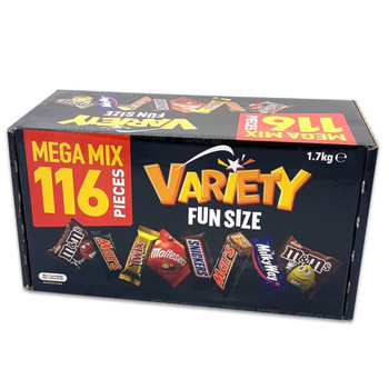 Mars Variety Mix Chocolate Box 116 Pieces Mars Variety Mix Chocolate Box 116 Pieces