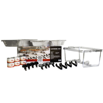 31 Piece Catering Set Displayed