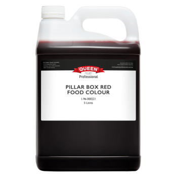 Queen Professional Pillar Box Red Food Colour 5 Litre