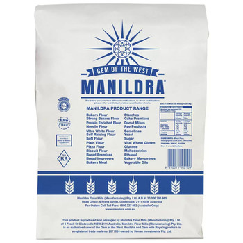 Manildra Gem Of The West Self Raising Flour 10kg Rear