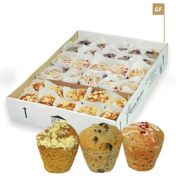 Kooka Brothas Mixed Mini Muffins 30 Pack frozen Kooka Brothas dessert
