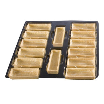 Vanilla Tart Shells Large Rectangle 14 Pack