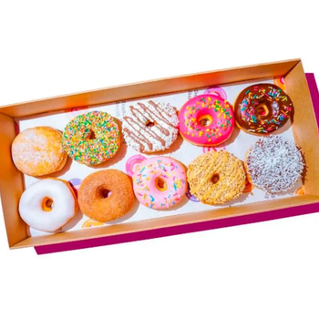 Fresh Made Classic Donuts Variety Box 10 Pack