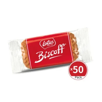Individually Wrapped Lotus Biscoff Biscuits 50 Pack
