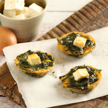 Cocktail Spinach & Feta Frittata 12 pack