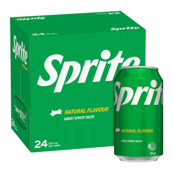 Sprite Soft Drink 375ml Cans 24 pack