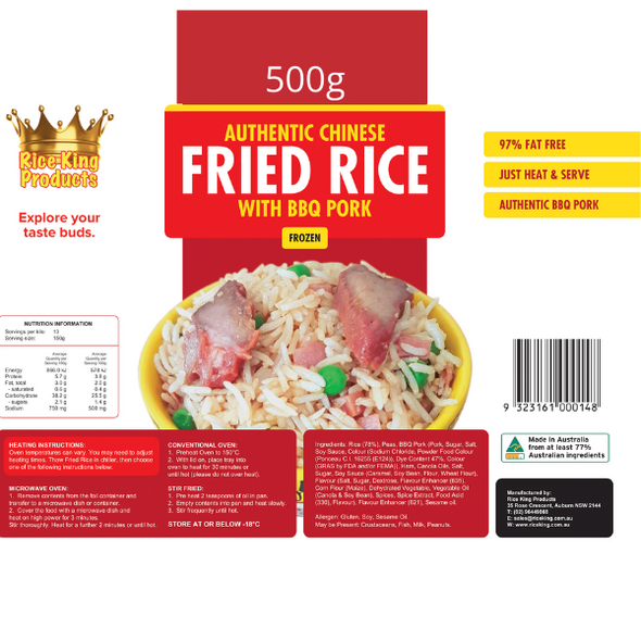 Rice King Fried Rice 500g