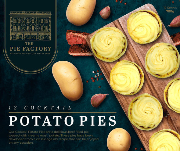 Cocktail Potato Pies 12 Pack