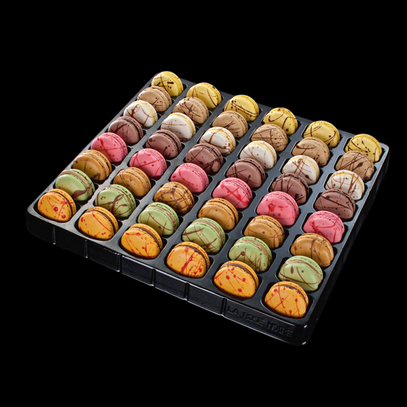 La Rose Noire Assorted Premium Macarons 96 Pieces 