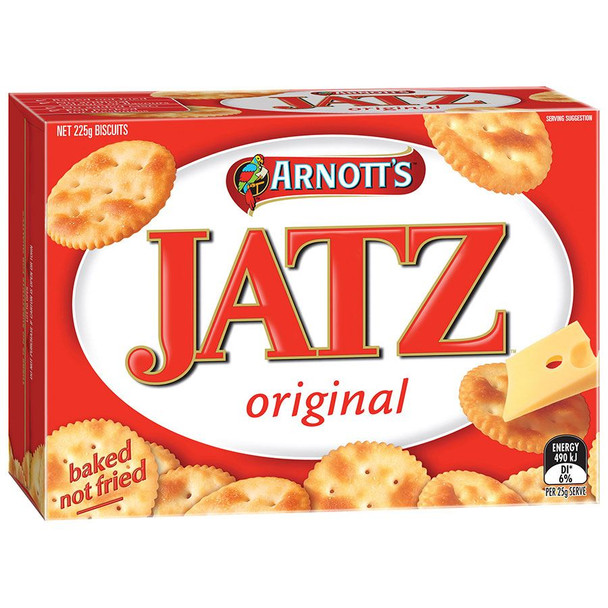 Arnotts Jatz Biscuits 225g