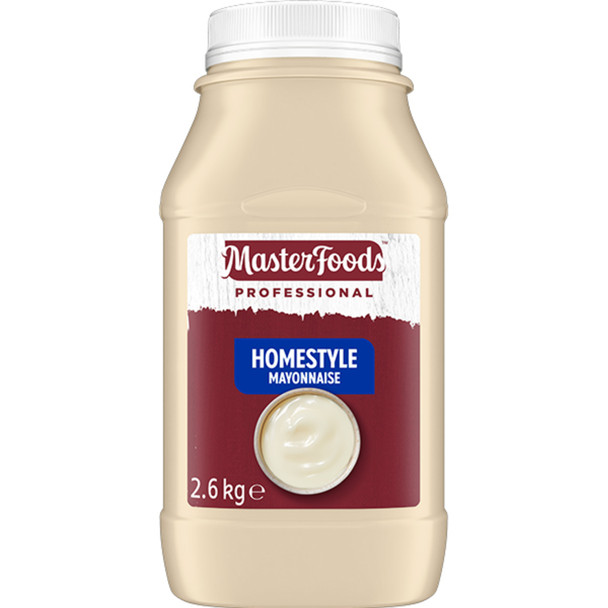 MasterFoods Homestyle Mayonnaise 2.6kg pack