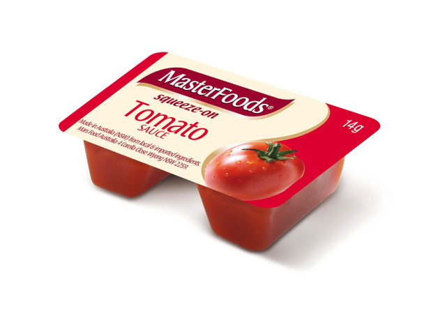 Tomato Sauce Sauce Squeezy Portions 100x14g