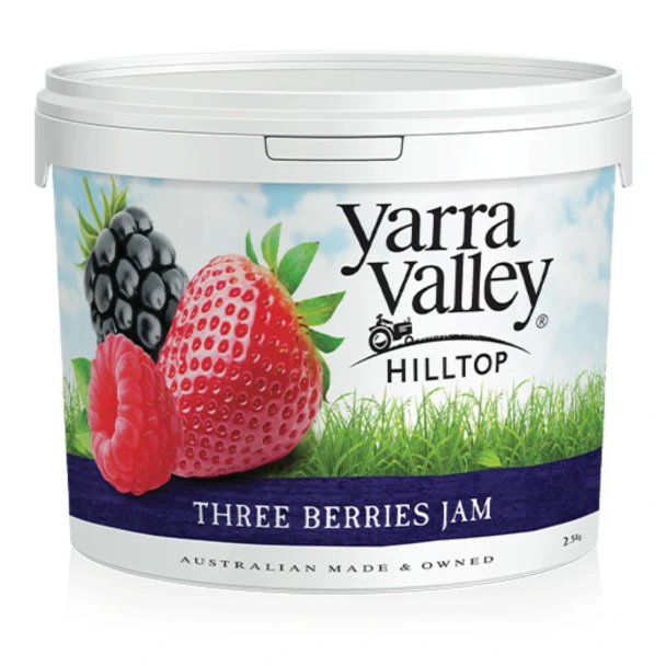 Yarra Valley Three Berries Jam 2.5kg
