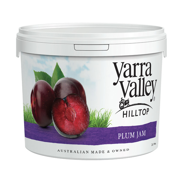 Yarra Valley Plum Jam 2.5kg Yarra Valley Hilltop foodservice product