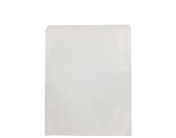 Flat White Paper Lolly Bag 160 x 127mm WF1/2 1000 Pack