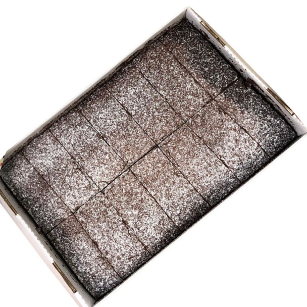 Pre-Sliced Chocolate Brownie Half Slab 14 Slices Pre-Sliced Chocolate Brownie Half Slab 14 Slices