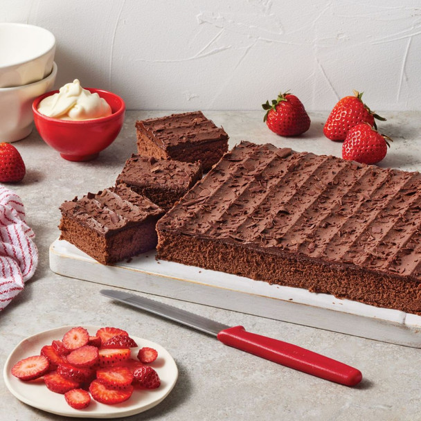 Sara Lee Chocolate Slab Tray Cake 1.8kg Sara Lee Chocolate Slab Tray Cake 1.8kg