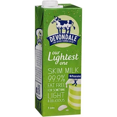 Milk Skim Long Life 1 Litre