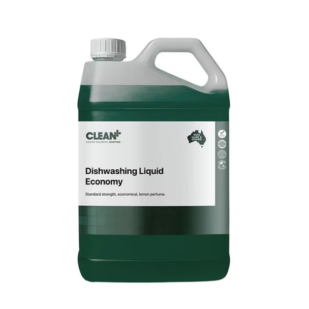 Dishwashing Liquid Economy 5 Litre Clean Plus commercial dishwashing product