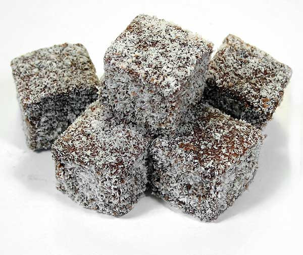 Lamington 6 - Gluten Free available from Padstow Food Service