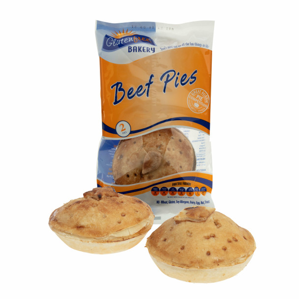 Beef Pies 2 Pack - Gluten Free available from Padstow Food Service