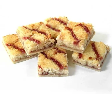 Coconut & Jam Slice 6Pk - Gluten Free