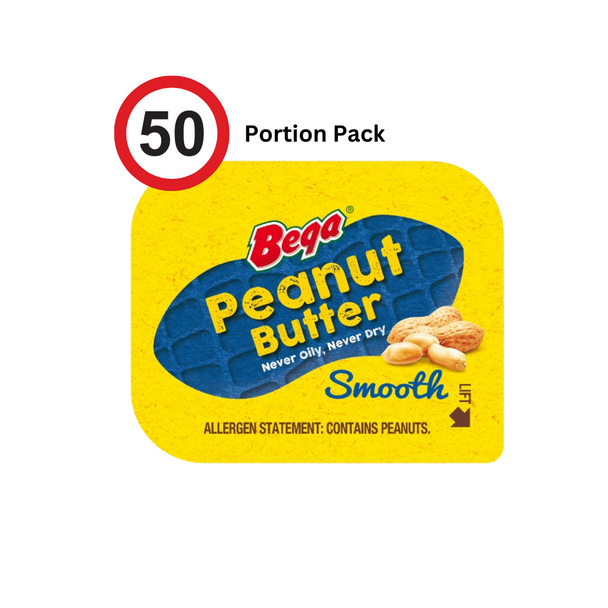 Bega Peanut Butter Portions 50 Pack