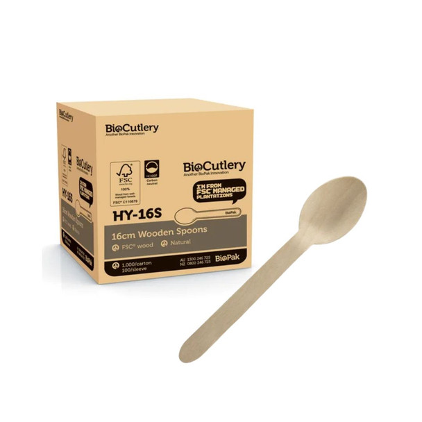 Bulk Wooden Dessert Spoons 2000 Per Carton