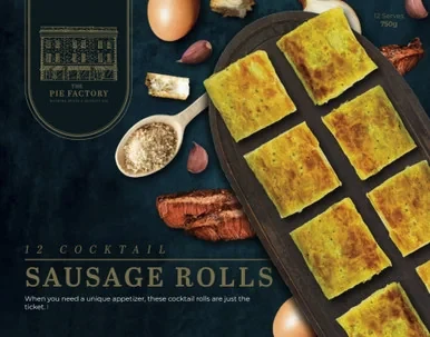 Cocktail Sausage Rolls 12 Pack