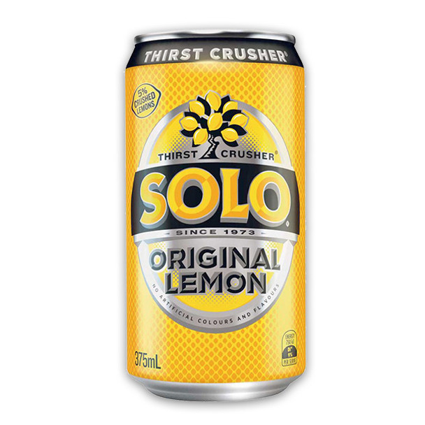 Drink Solo 24 x 375ml Cans - Schweppes - Padstow Food Service Distributors