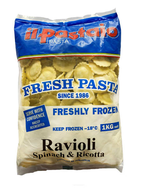 Il Pastaio Spinach & Ricotta Ravioli 1kg