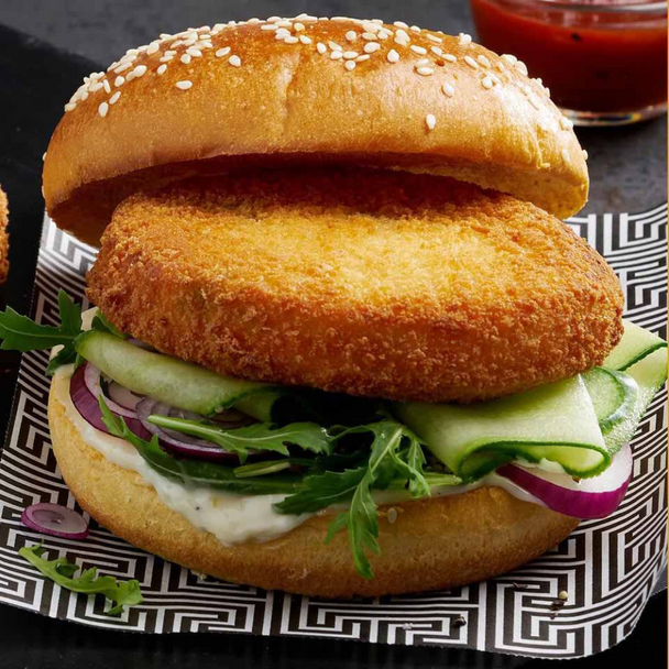 Crumbed Vegetable Patties 36 Pack frozen Simplot foodservice product