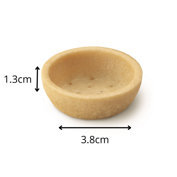 Mini Dessert Tartelettes 3.8cm Round 54 Pack