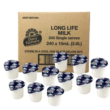 Long Life Milk Portions UHT 15ml x 240 Carton