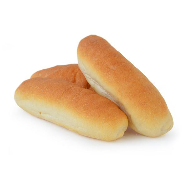Fresh White Long Bread Rolls