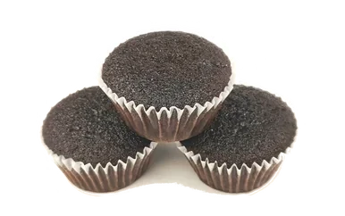 Naked Un-Iced Chocolate Cupcakes 16 Pack