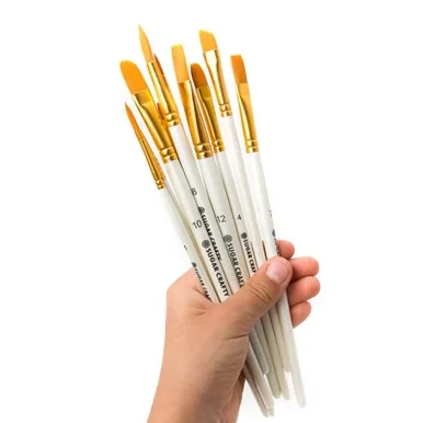 10 Piece Brush Set For Cakers & Bakers