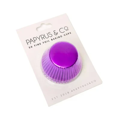 Purple Baking Cups 50 Pack