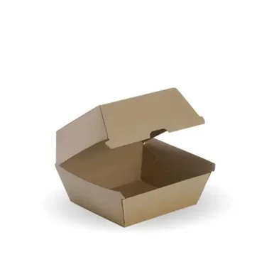 Regular Size Bioboard Takeaway Burger Boxes 50 Pack