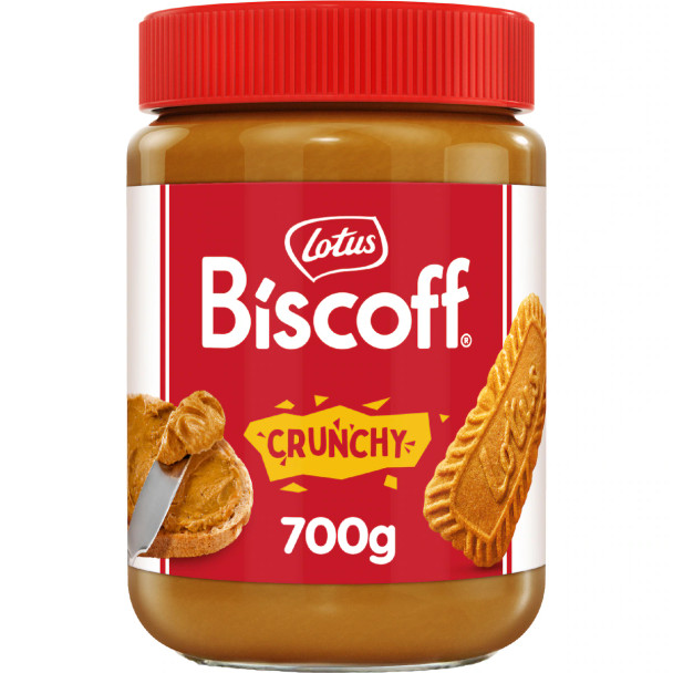 Lotus Biscoff Biscuit Spread Crunchy 700g