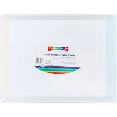 Large Reusable Multi Purpose Rectangle Platter