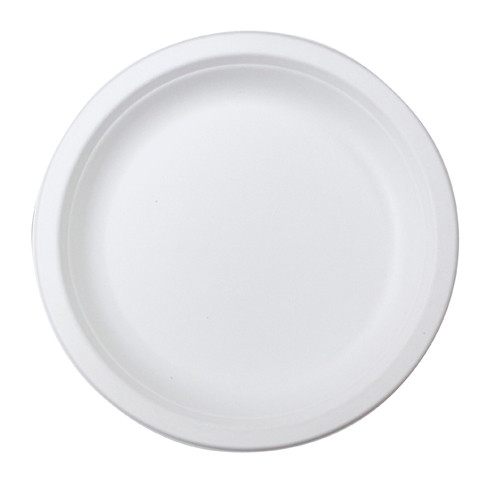 Envirochoice Round 7" Natural Fibre Snack Plates 25 Pack 